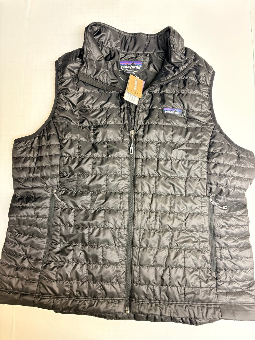 Patagonia Women’s XXL Nano Puff Vest Black PrimaLoft NWT 84247